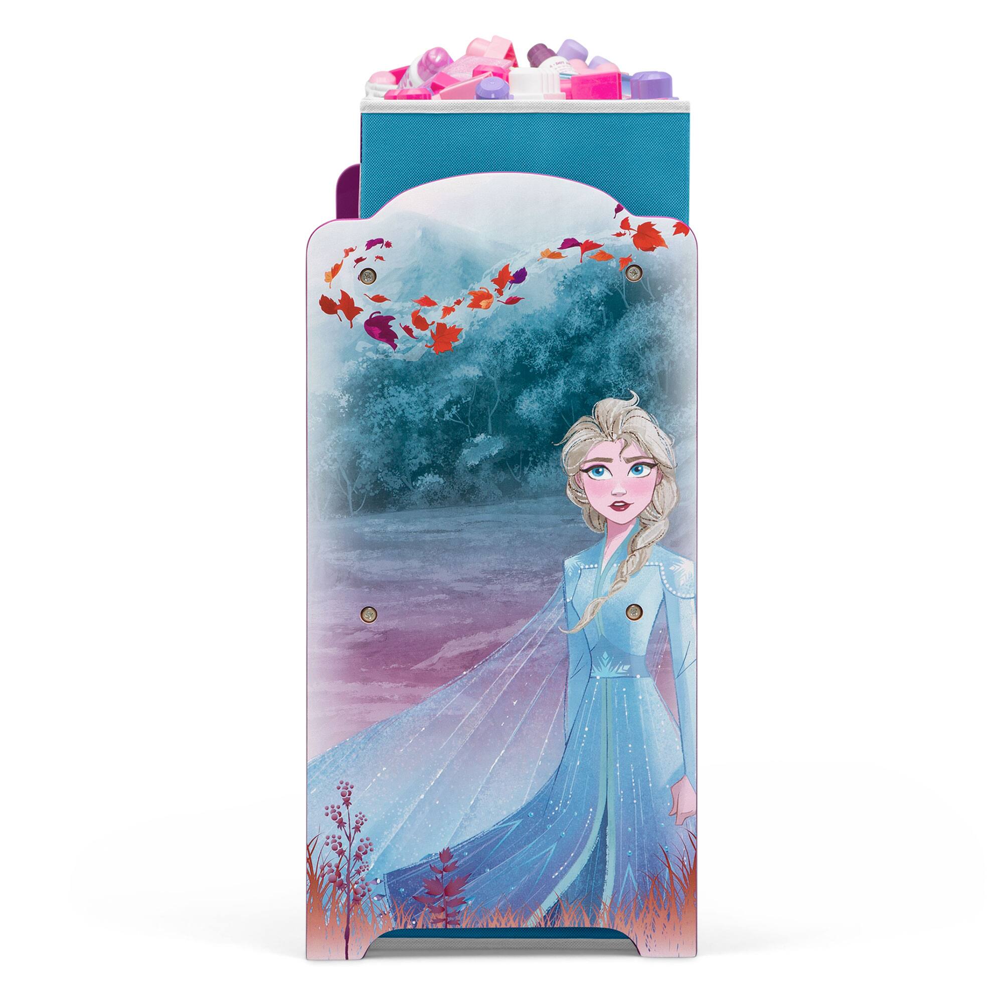 Delta Children Frozen II Deluxe Multi Bin Toy Organizer